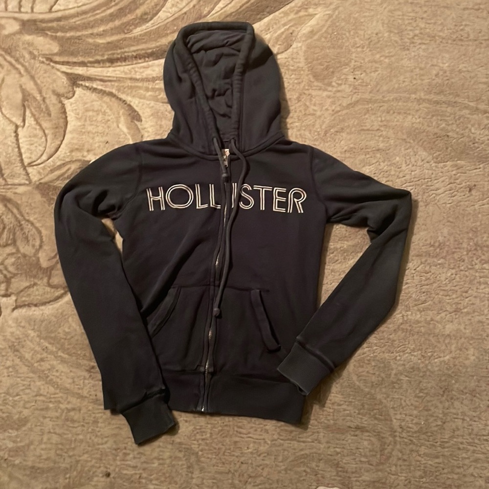 Navy Blue Hollister Sweater